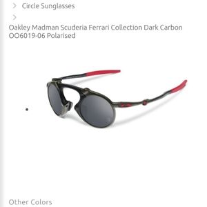 Oakley madman scuderia ferrari sunglasses